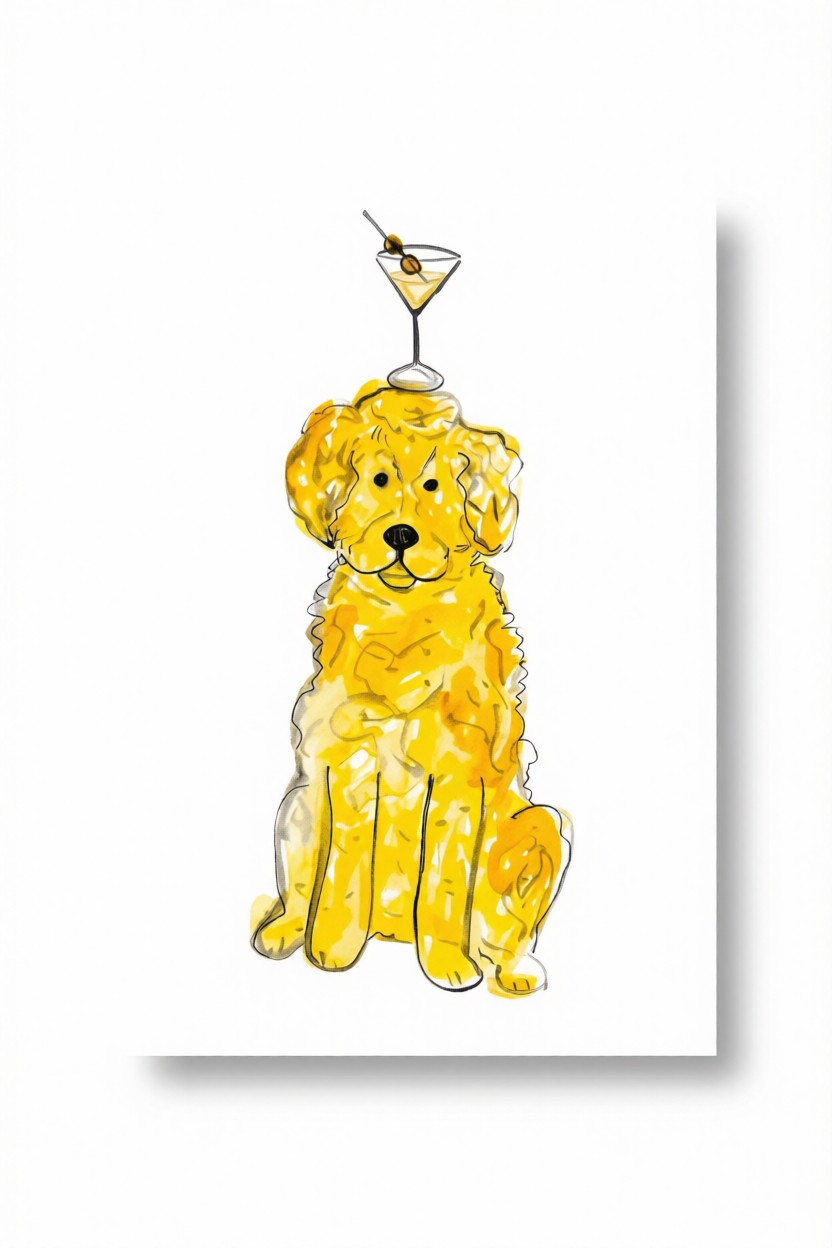 5x7 Pet Portrait (Basic White Background)