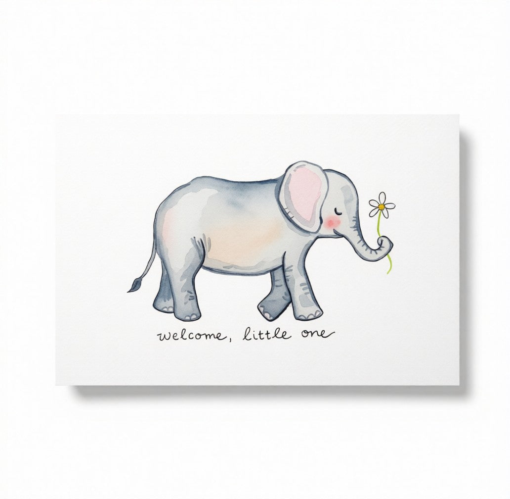 Baby Elephant Congratulations