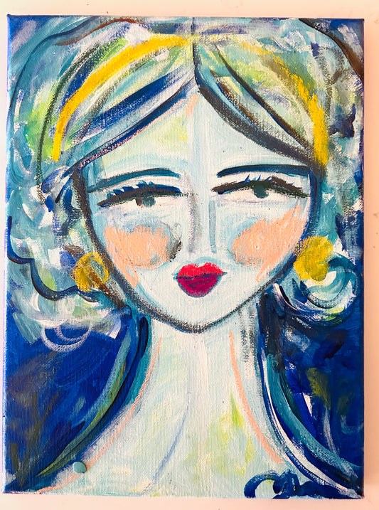 Frida Cara Mini Blue