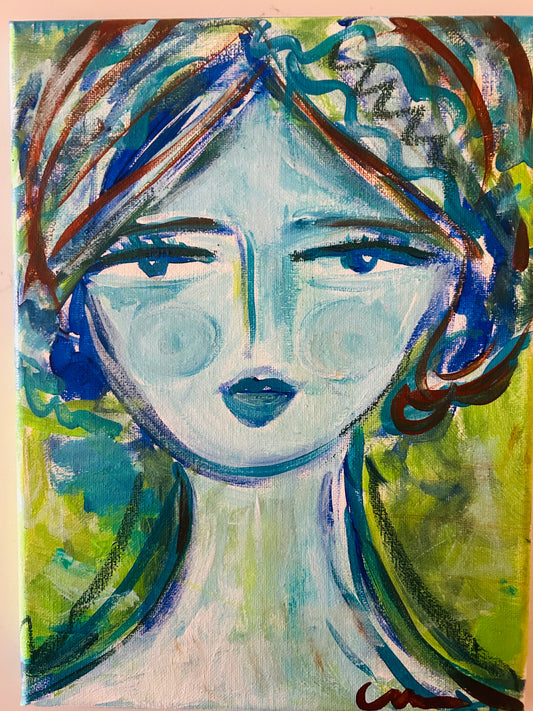 Frida Cara Mini Green