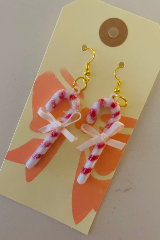 Candy Cane Earrings