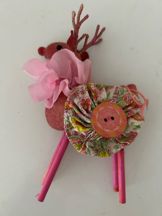 Reindeer Christmas Tree Ornament