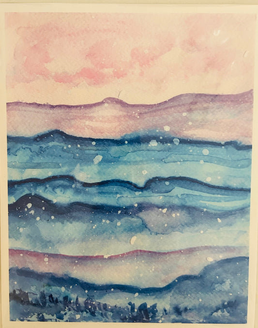 Snow In The Blueridge