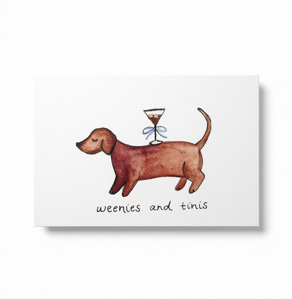 Dachshund Tinis