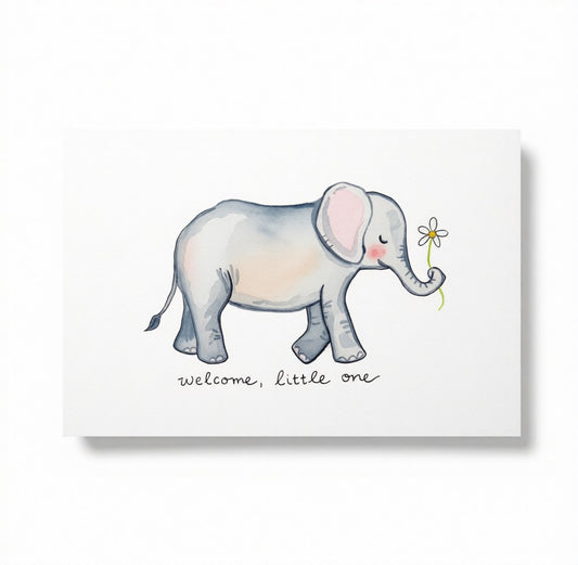 Baby Elephant Congratulations