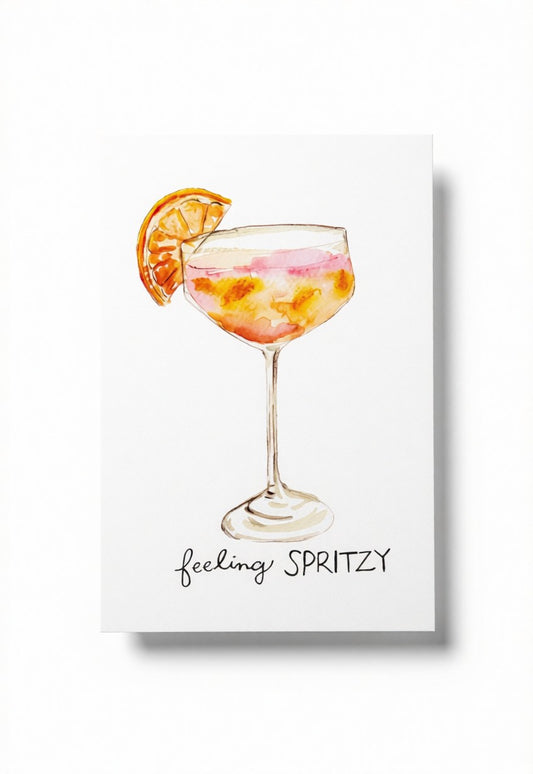 Spritzer Birthday Card